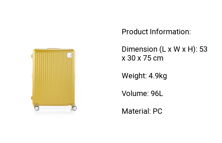 American Tourister Lockation Spinner 75/28 FRAME · v3