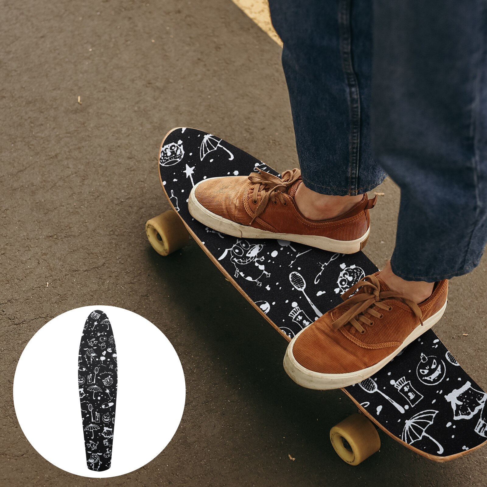 LV Grip Tape for skateboard., Sports Equipment, PMDs, E-Scooters