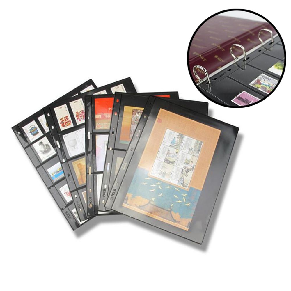 Postage Stamps Album 20 pages 500 units handmade Stamp Collecting