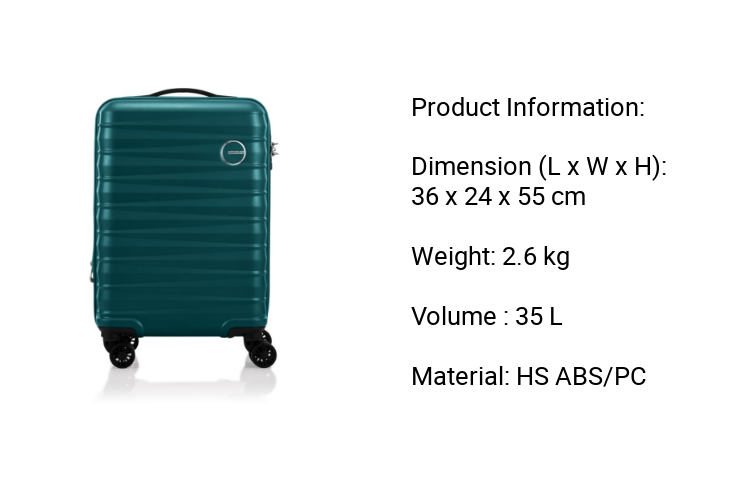 American Tourister Brink 3 PC SET A(55/70E/80E T) · v3