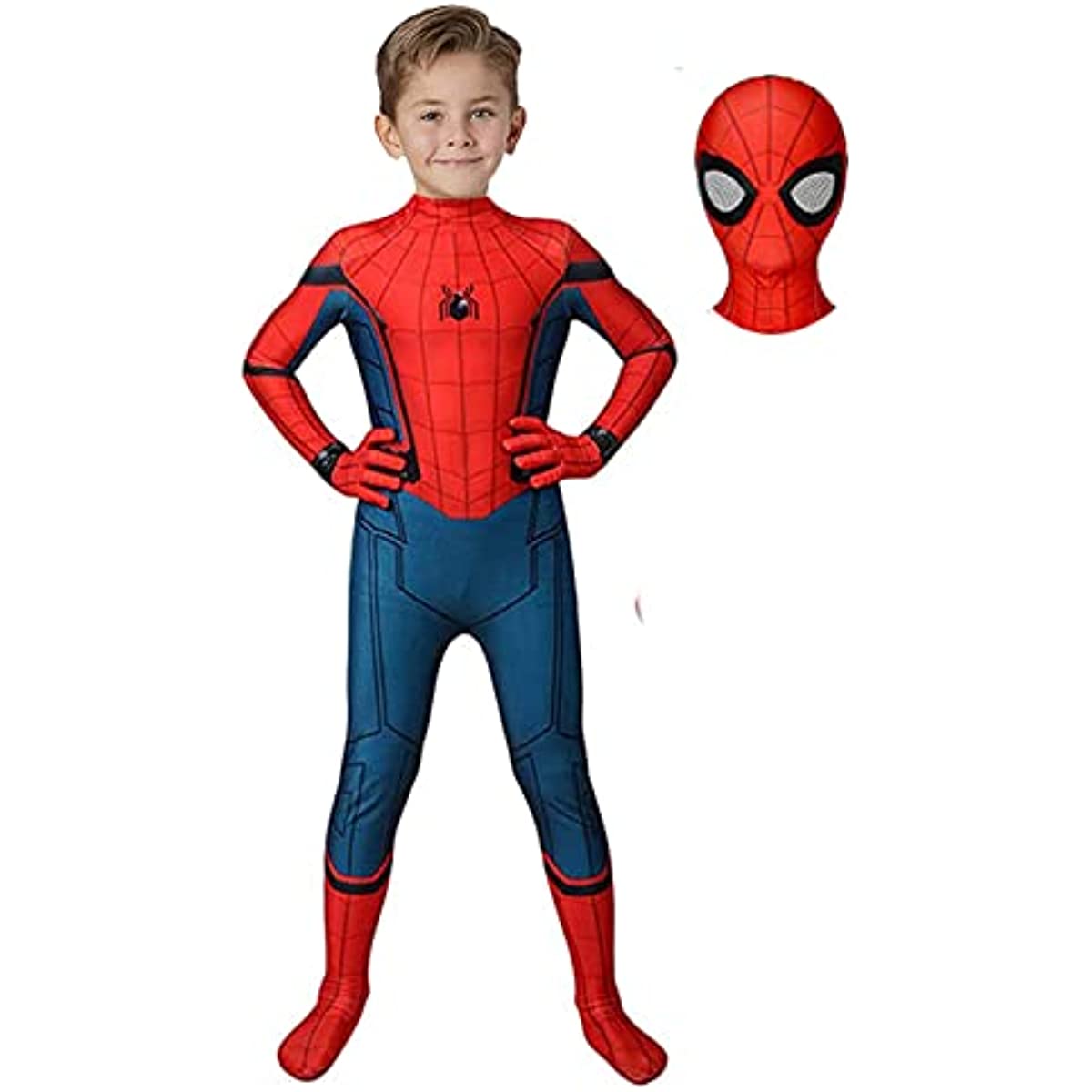 Spiderman Costume for Kids Adult Tobey Maguire Cosplay Bodysuit Superhero