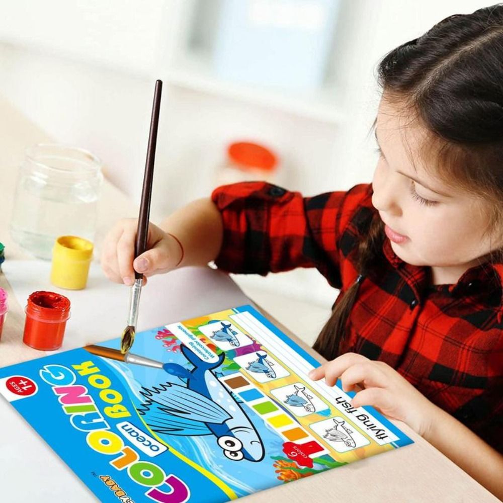 Abnorm dụng cụ vẽ tranh trẻ em cho các trường học Pocket Sách Vẽ Màu Nước