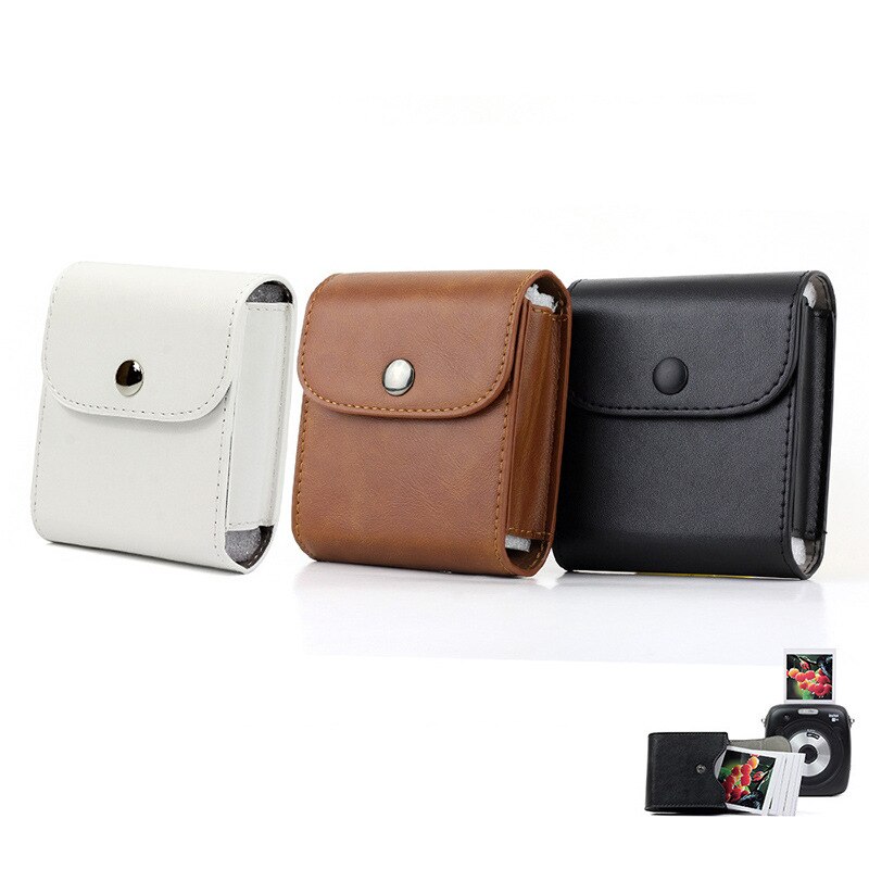 NEw For Fujifilm Instax Mini Film Waterproof PU Leather Photo Storage Bag