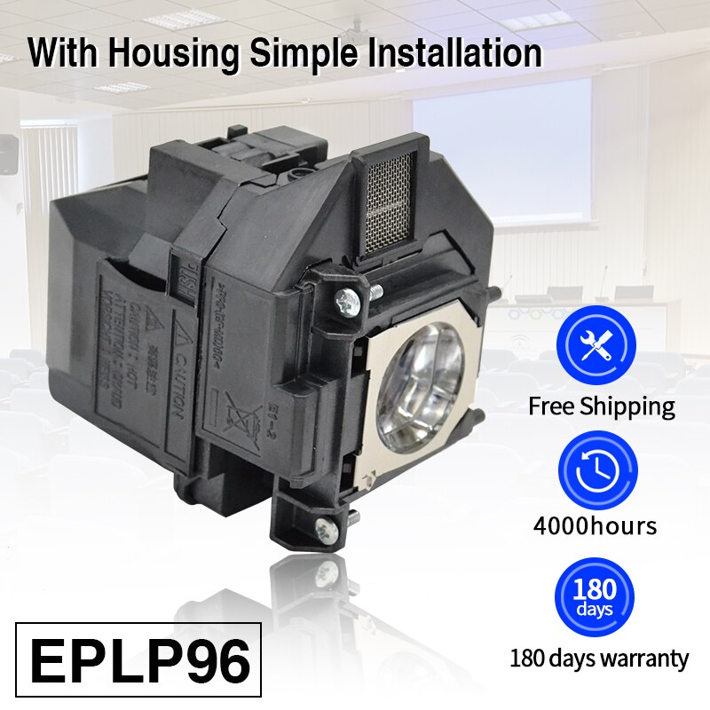 } {:“{ High Brightness ELPLP96 Projector Lamp For EPSON EB-X41E B-X05 EB-W41 EB-U05 EB-S41 EB-S05 EH-TW650 EH-TW5650 EB-W42 EB-W05 Bulb