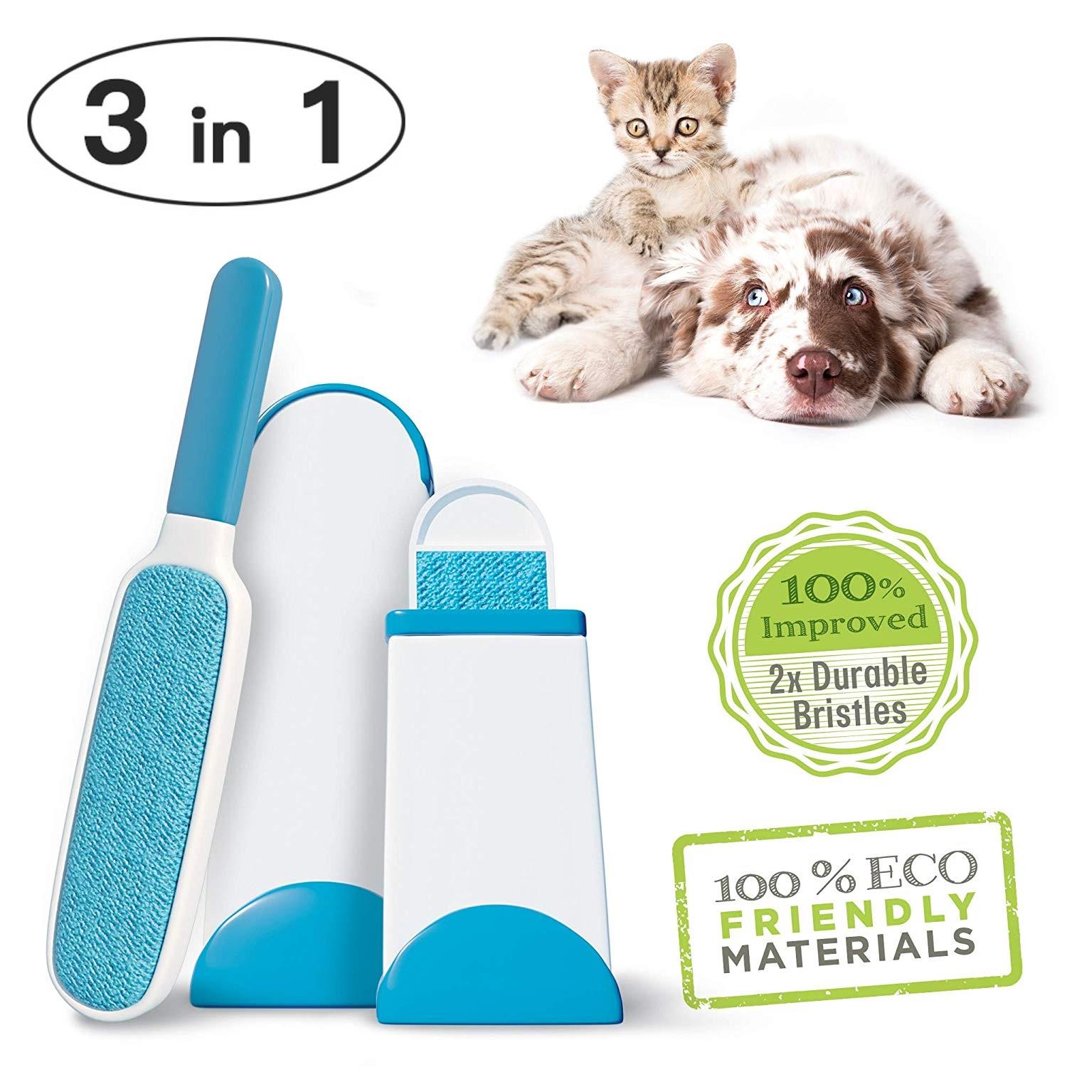 Magic Fur Pet Dog Cat Hair Lint Remover Cloth Sofa Fabric
