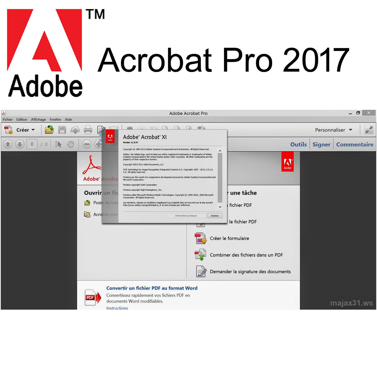 Adobe Acrobat Pro 2017 For Windows Mac Lifetime Perpetual License