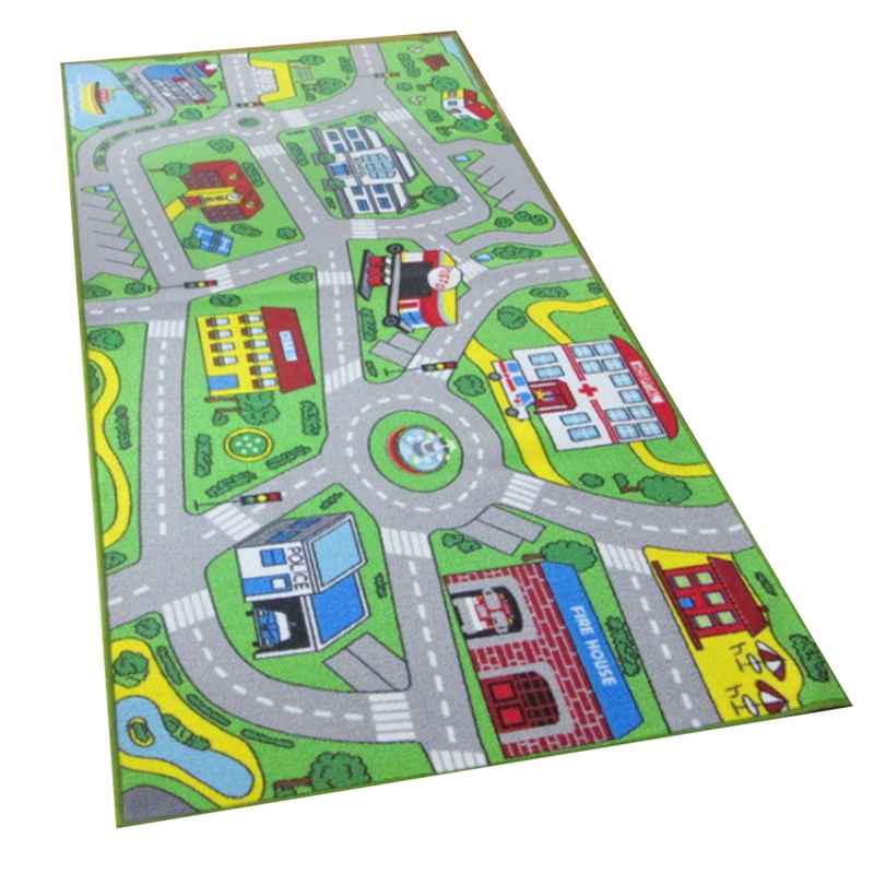Kids Rug Play Mat for Toy Cars