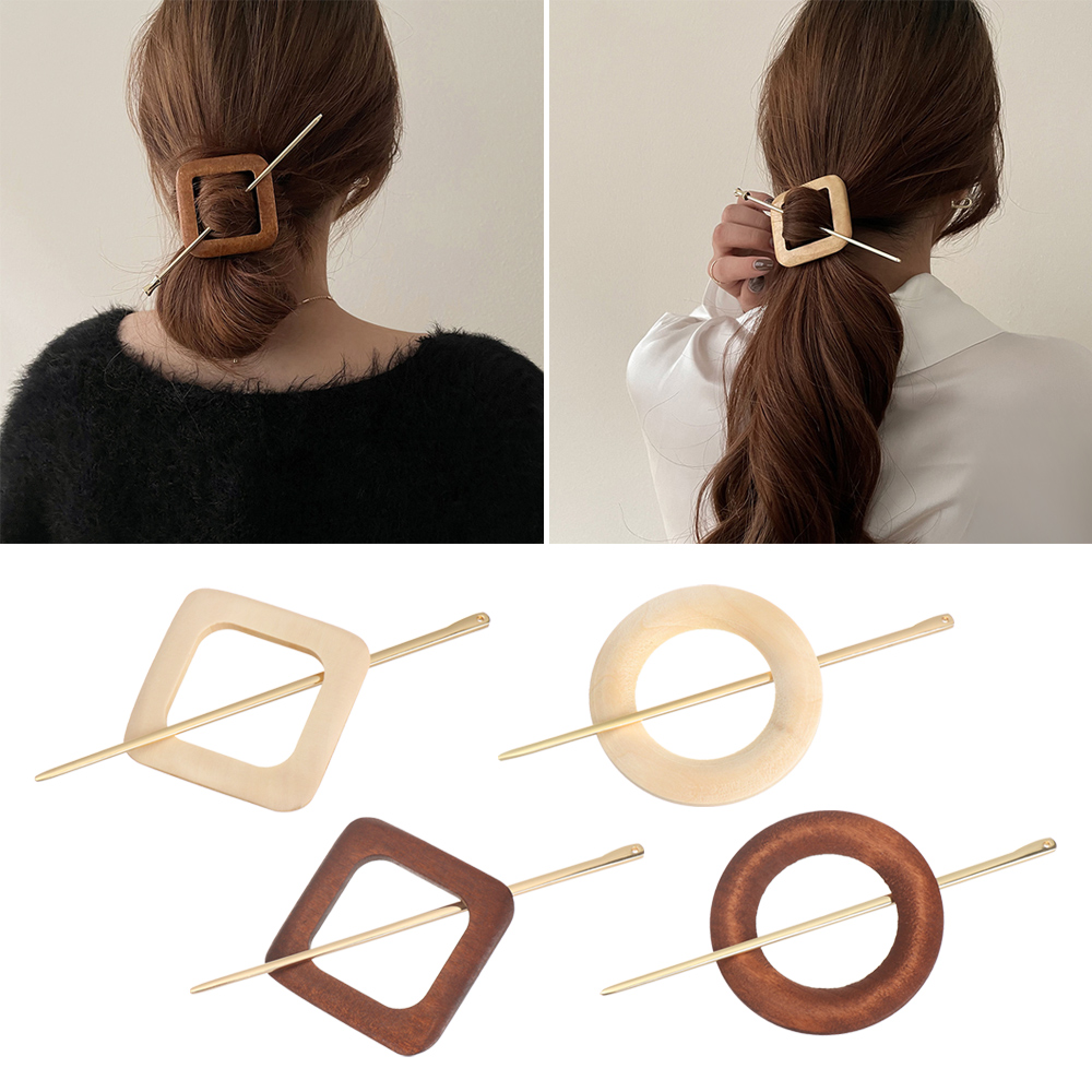 SIKONG Women Girls Elegant Hair Accessories Retro Simplicity Hair Clip Metal Hair Pin Hair Sticks