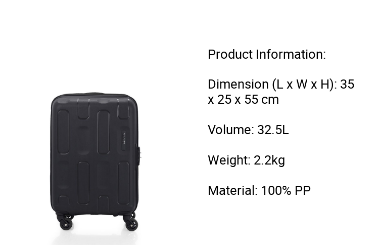 [Online Exclusive] American Tourister Ellipso Spinner 55/20 TSA · v3