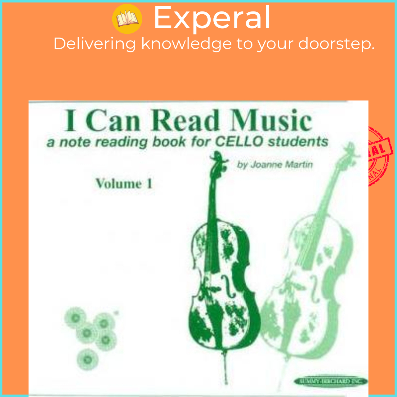Sách - I Can Read Music Vol.1 by Dr Joanne Martin (US edition, paperback)