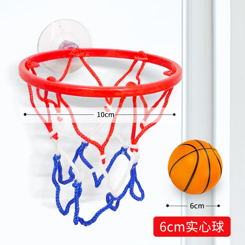 6Cm Mini Portable Funny Basketball Hoop Toys Kit Home Basketball Fans