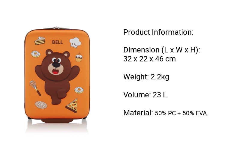 American Tourister Kiztopia Upright 47/17 TSA (Bear) · v3