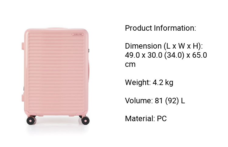 Samsonite RED Toiis Blossom Spinner 65/25 EXP + Cover · v2