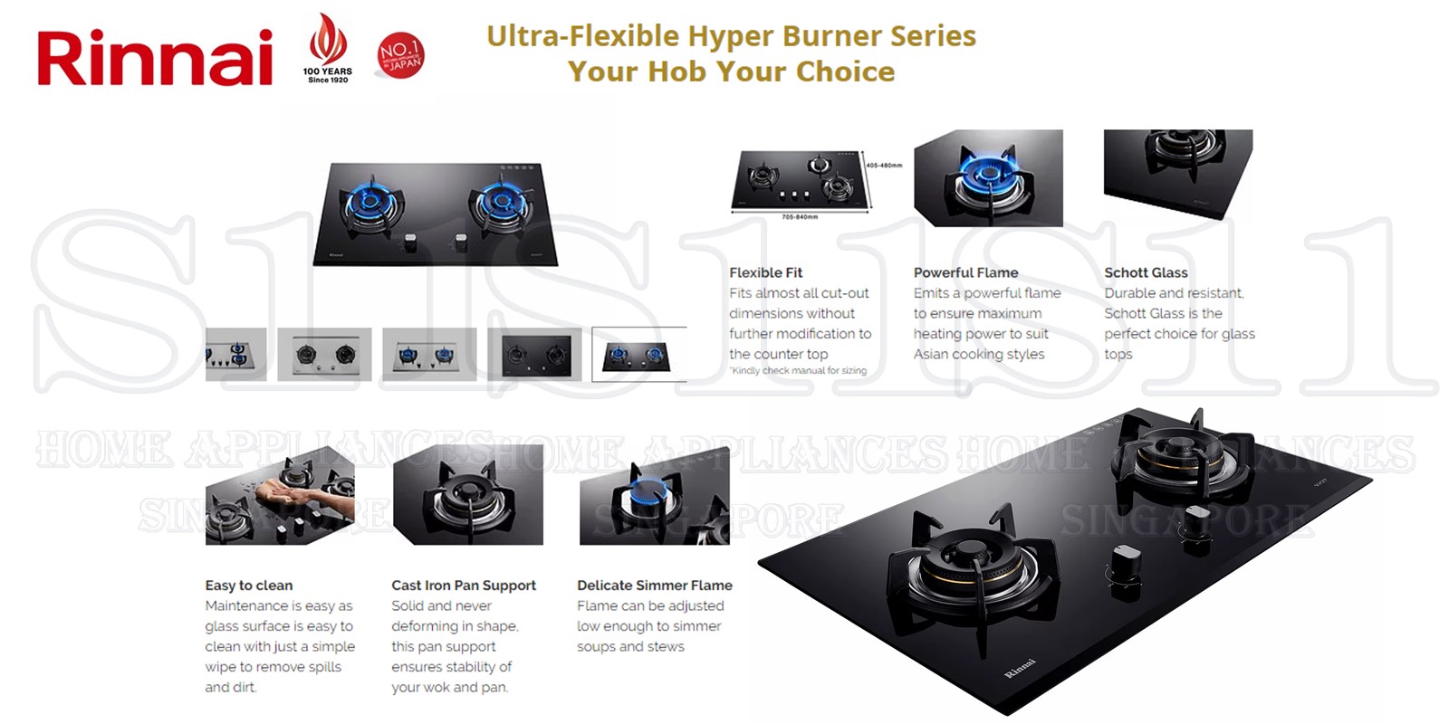 prestige gas stove 3 burner warranty