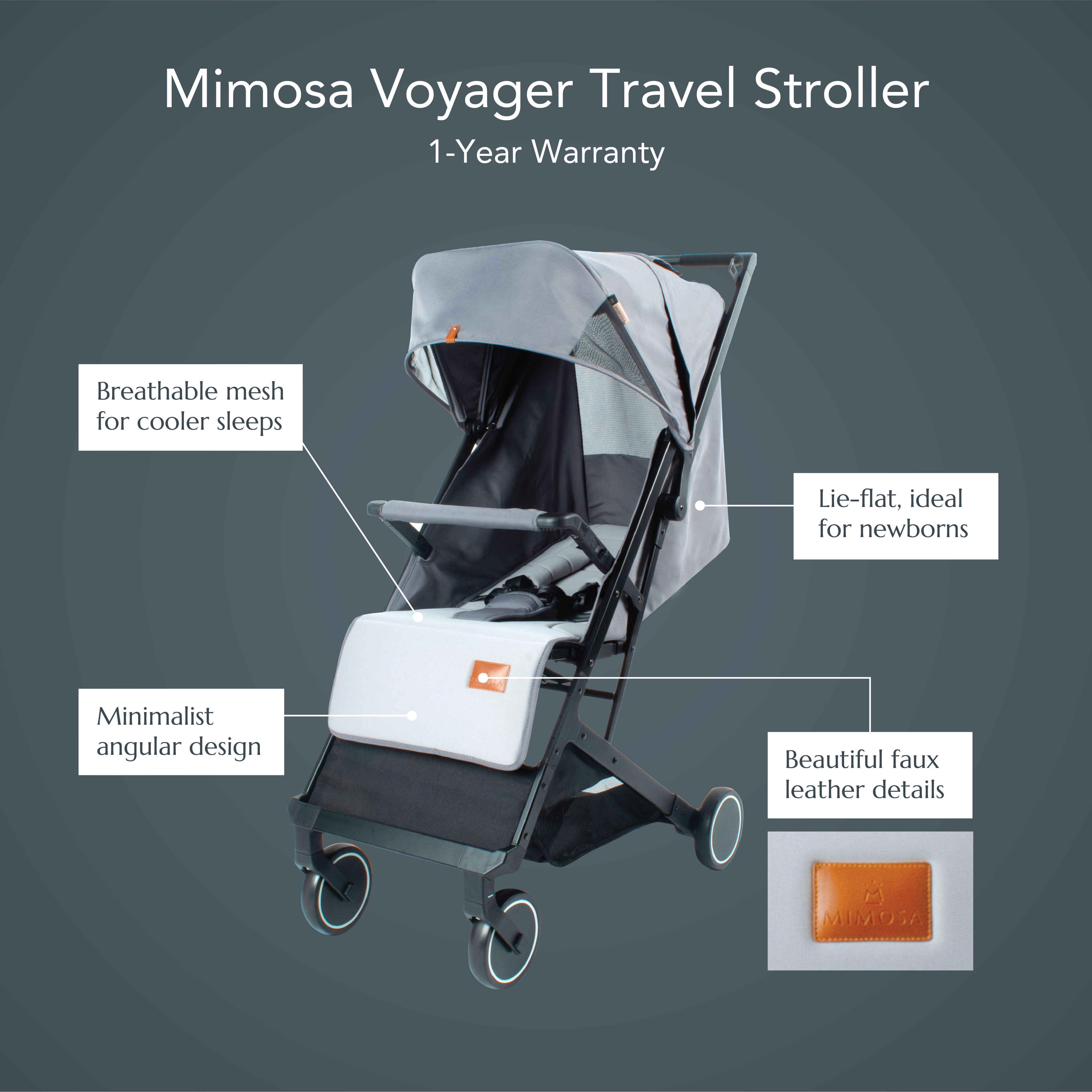 mimosa voyage travel stroller