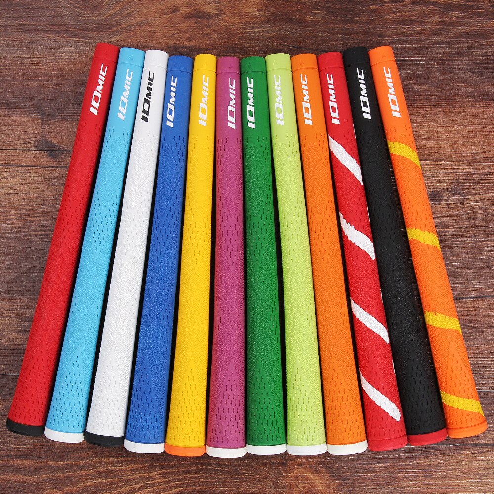 IOMIC negative ion ingredient golf grip colorful grip wear-resistant 10pcs/lot
