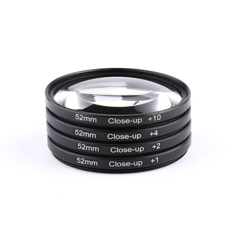 Close Up Macro Camera Lens Filter +1+2+4+10 Diopter Macro Lens Focusing