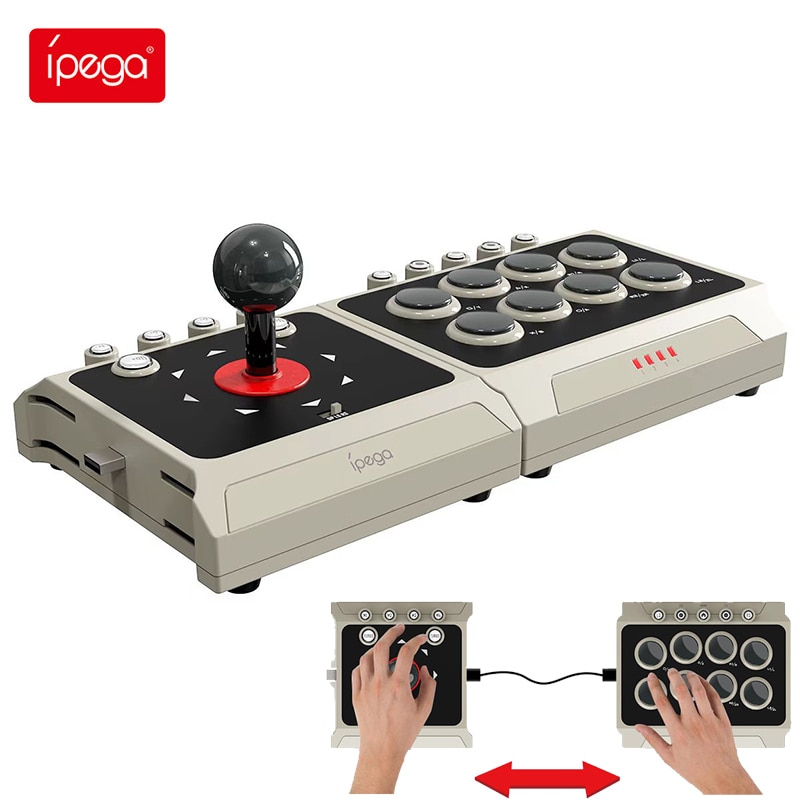 Original New Ipega Joystick 2 in 1 Game Controller 2 Parts Separated Gamepad Gaming Controle for Playstation 4 PS4 Nintendo Switch ราคา 2,985 บาท*ส่งฟรี