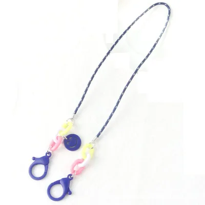 CUTIE BABIES Cute Smiley Shape Protect Ears Adjustable Glasses Chain Anti-lost Chain Glasses Rope Glasses Neck Lanyards (8)