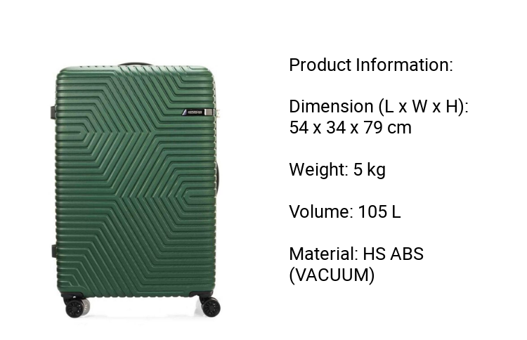 American Tourister Ellen Spinner 79/29 TSA ASR · v2