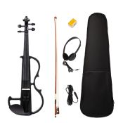Electric Violin Introductory Set - Beginner 4/4 Silent Violin