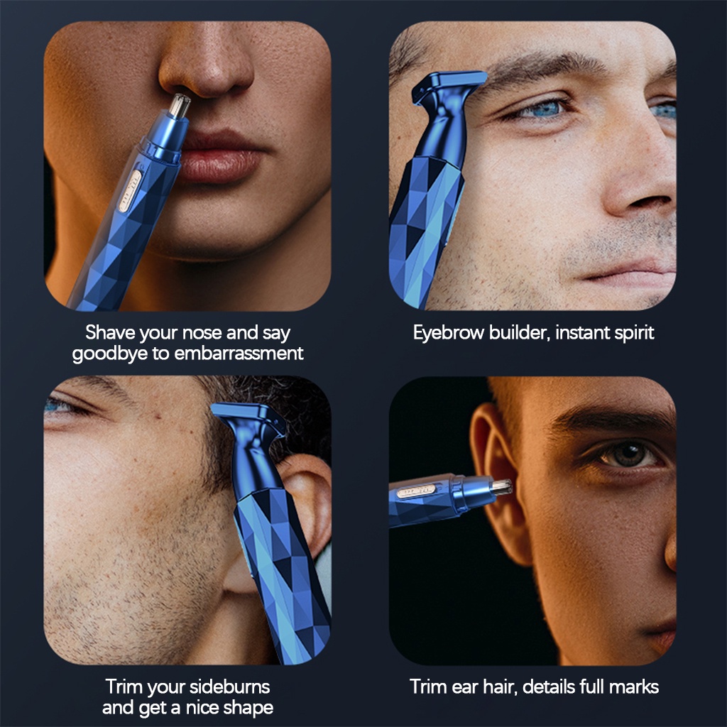 rechargeable ear nose and eyebrow trimmer