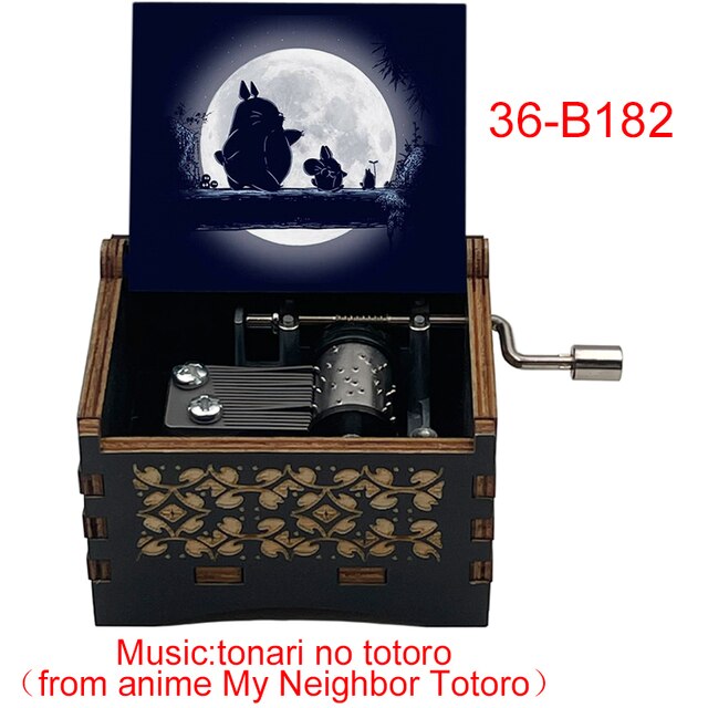 Phim Hoạt Hình Tonari Không Có Totoro hộp nhạc Totoro In Màu Đen Gỗ Âm Nhạc S Trẻ Em Cô Gái Sinh Nhật Lễ Hội Gia Đình Hiện Nay
