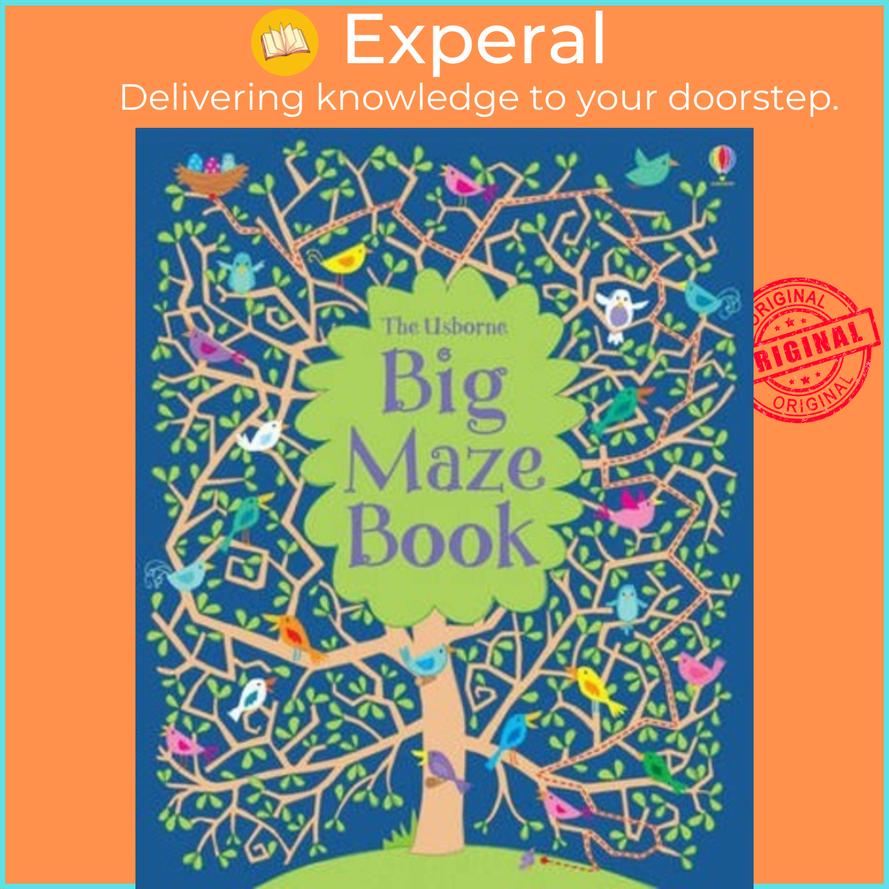 Sách - Big Maze Book by Kirsteen Robson (UK edition, paperback)