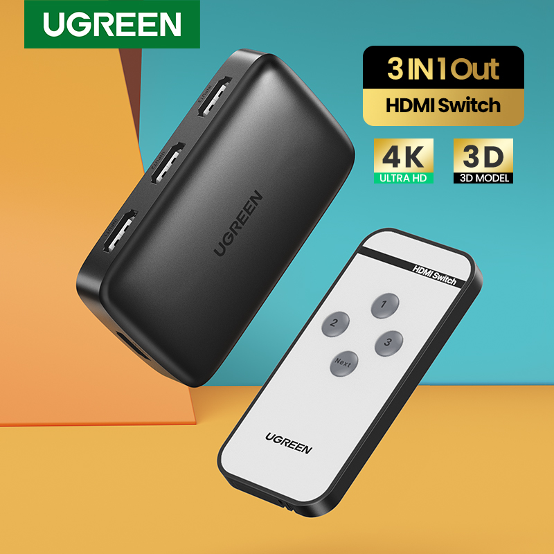 Ugreen Switch Hdmi In Out UGREEN HDMI Switch In Out 4K HDMI