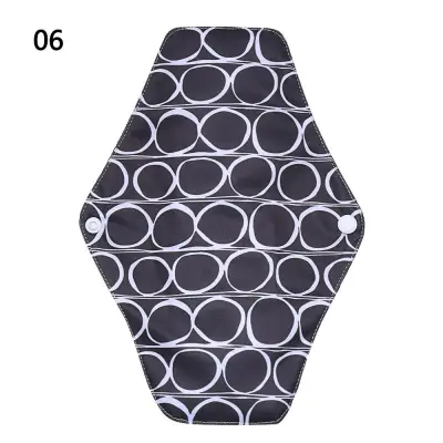 SU1999930 Health Care Reusable Waterproof Washable Menstrual Cloth Pads Bamboo Charcoal Panty Liners Sanitary (8)