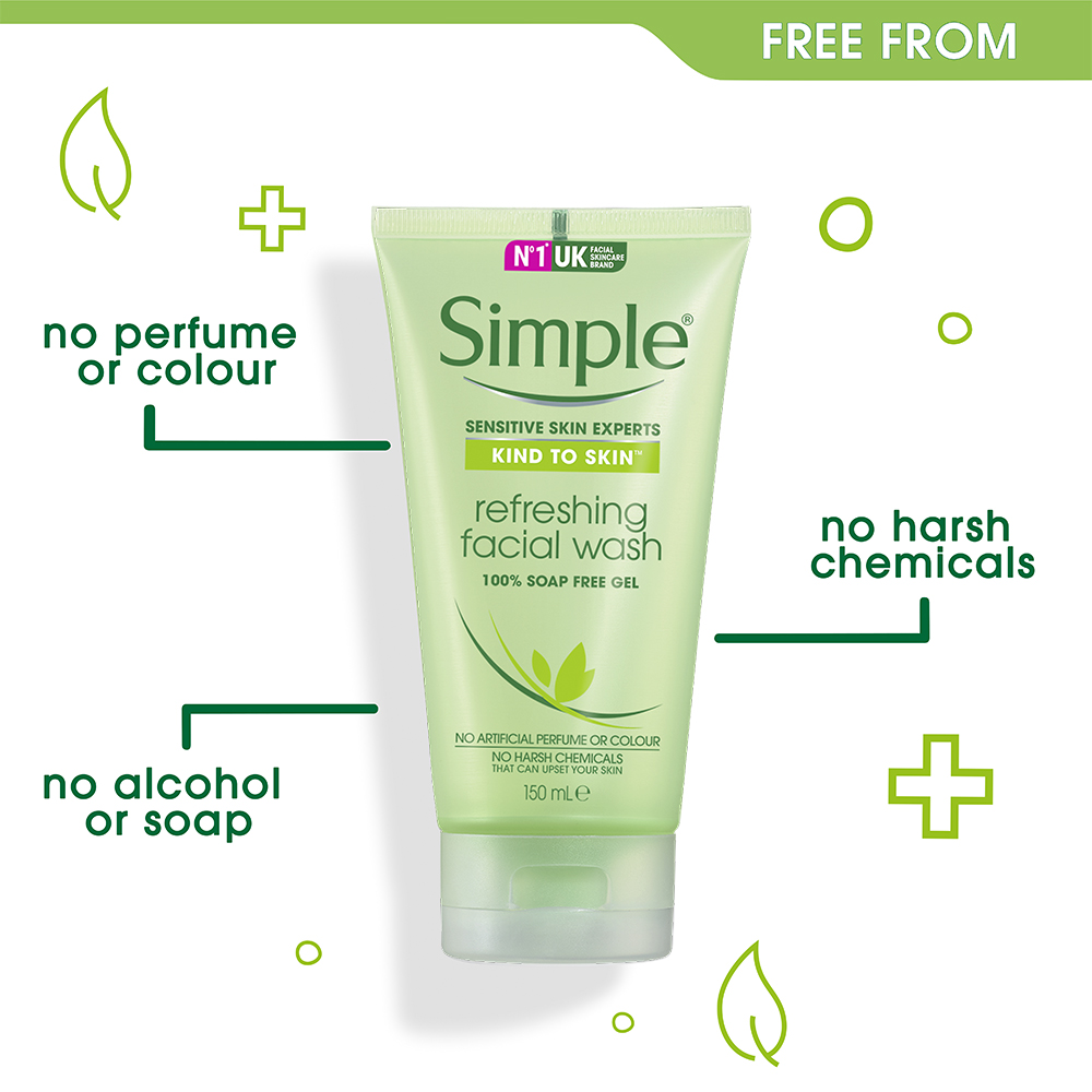 simple kind to skin refreshing