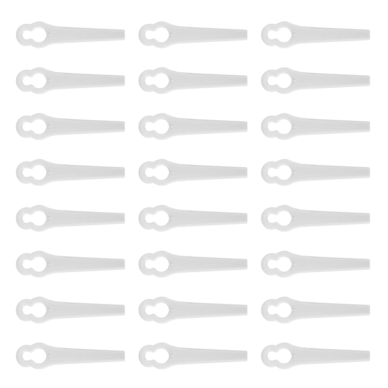 Safety Blades for Bosch ART23 Accutrim Easytrim Strimmer/Trimmer (Pack of 24)