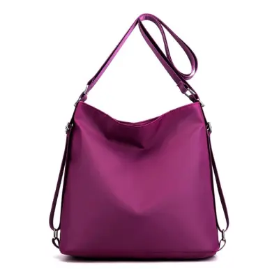 New Multiftional Lattice Backpack Women's Bag Casual Shoulder Bag Travel Backpack (6)