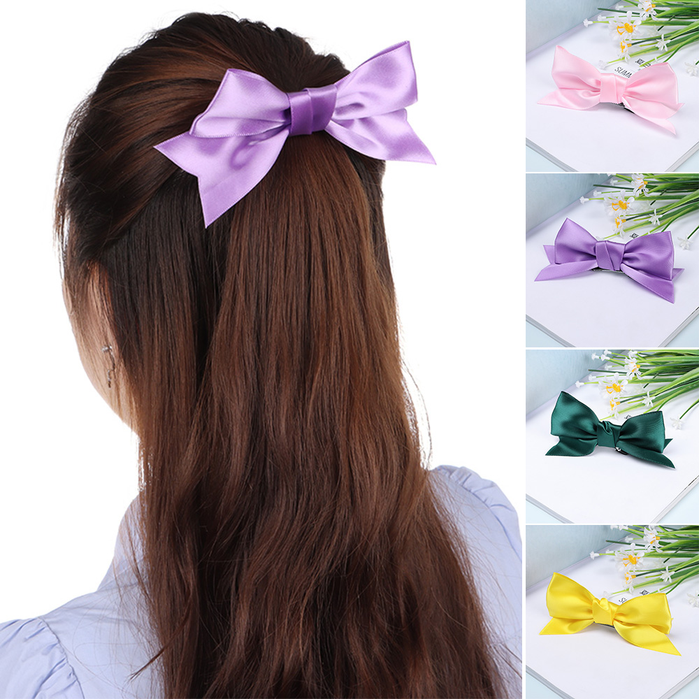 DAOQIWANGLUO Colorful Multi Style Girls Fashion Hair Accessories Bow Tie Hairpins Hair Barrettes Hair Clips Big Bow