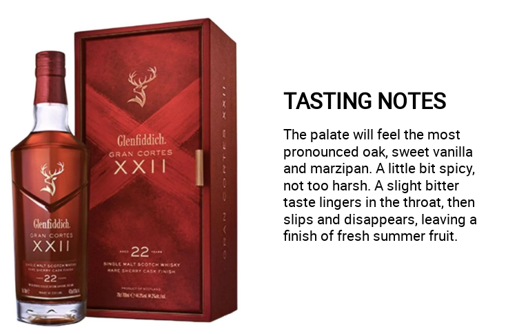 Glenfiddich 22 Year Old Gran Cortes - 70cl | Lazada Singapore