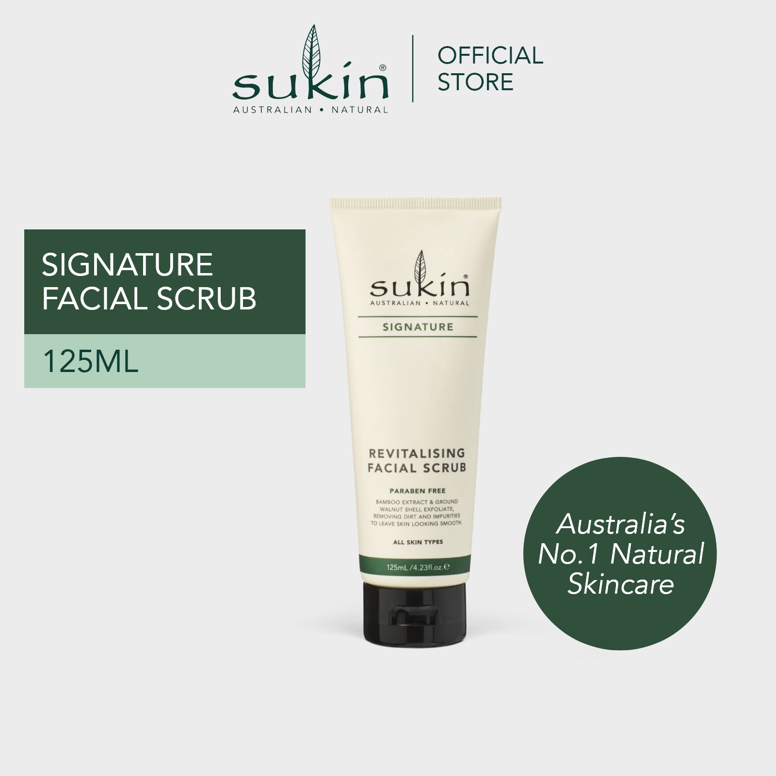 Gambar SUKIN REVITALISING FACIAL SCRUB l SIGNATURE (125ML)