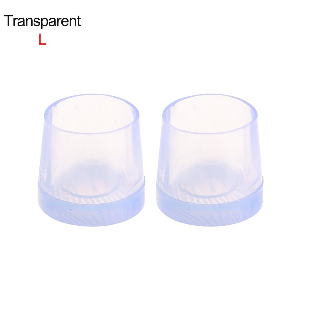 XIHONEY 1 pair Useful Shockproof Shoes Accessories Non-slip Heel Stoppers Round Shape Antislip High Heeler Silencer Heel Protector - 3