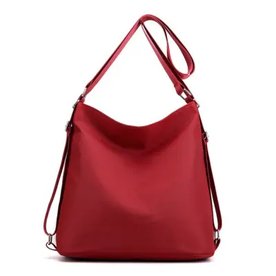 New Multiftional Lattice Backpack Women's Bag Casual Shoulder Bag Travel Backpack (5)
