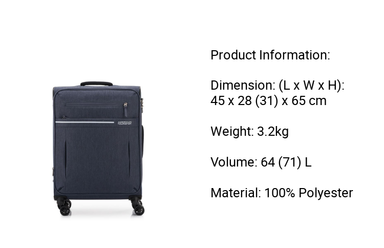 American Tourister Sky Blaze Spinner 65/24 EXP TSA