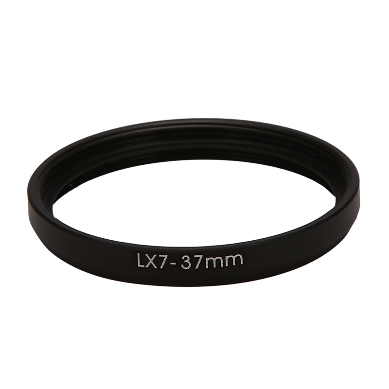 37Mm Lens Filter Adapter Ring For Panasonic Lumix Dmc Lx7 Dmw-Fa1 Black Atlx7Bk
