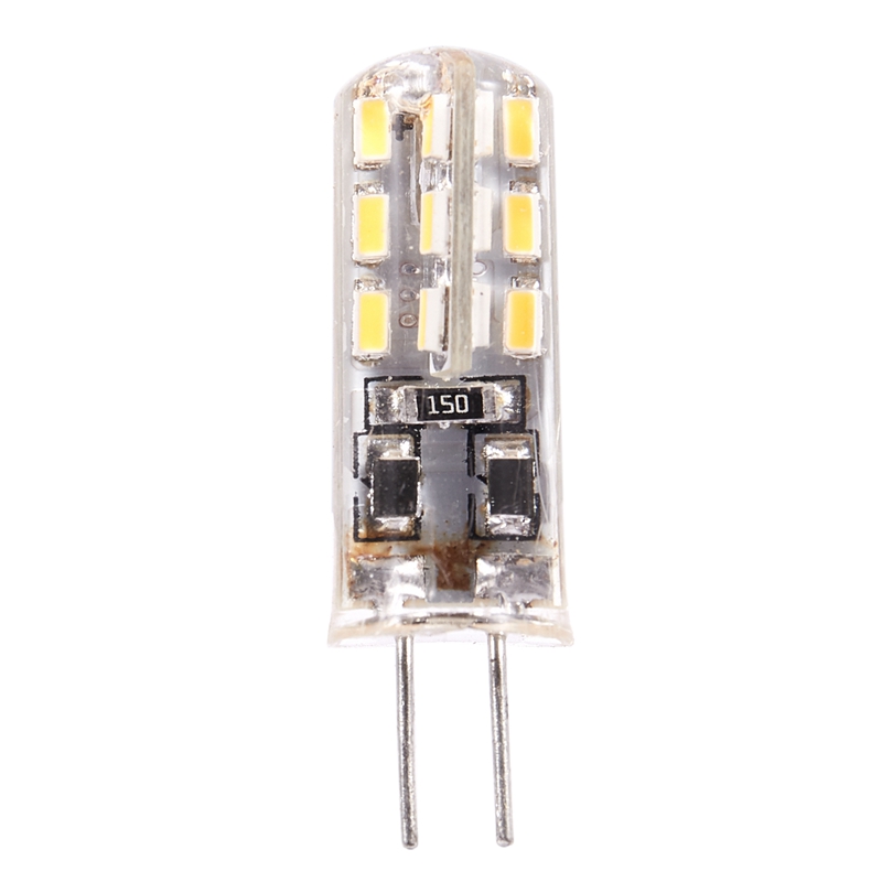 G4 LED Spot light Bulb Lamp 1.5W 24 SMD 3014 Warm White 12V DC