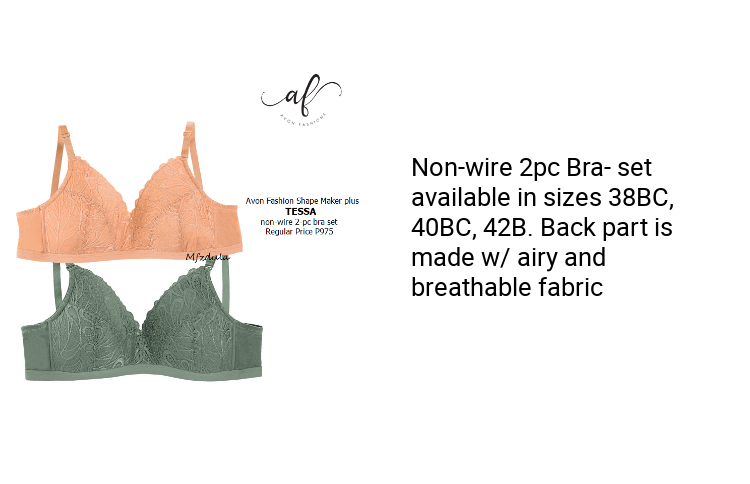 Avon - Product Detail : Tessa Non-Wire 2-pc Bra Set
